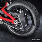 - HEINZ BIKES - SUPPORT DE PLAQUE D'IMMATRICULATION LATERALE - INDIAN FTR 2018/2021 - PAYS :  FRANCE - FORMAT : 210 X 130 MM - HBSKZ-INFTR-F
