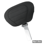 SELLE  MUSTANG - TOURING 08/23 - ONE PIECE SUPER TOURING DELUXE SEAT : DOSSIER CONDUCTEUR - TUCK AND ROLL - 79012