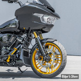 - GARDE BOUE AVANT CUSTOM - TOURING 24UP - ARLEN NESS - CARBON FIBER CAFE FRONT FENDER - POUR ROUE DE 19" - CARBON FIBER - 210-017