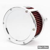 -  FILTRE A AIR FEULING - MILWAUKEE EIGHT SOFTAIL 18UP /  TOURING 2017UP - BA RACE SERIES AIR CLEANER KIT - SOLID - FILTRE ROUGE / CHROME - 5427