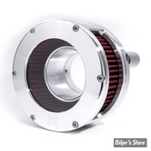 -  FILTRE A AIR FEULING - MILWAUKEE EIGHT SOFTAIL 18UP /  TOURING 2017UP - STANDARD BA AIR CLEANER KIT - CLEAR COVER - FILTRE ROUGE / BRUT - 5432