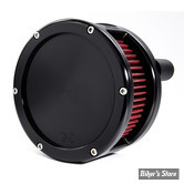 -  FILTRE A AIR FEULING - MILWAUKEE EIGHT SOFTAIL 18UP /  TOURING 2017UP - STANDARD BA AIR CLEANER KIT - SOLID - FILTRE ROUGE / ANODISE NOIR - 5433