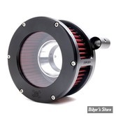 FILTRE A AIR FEULING - TOURING 08/16 / SOFTAIL 16/17 / DYNA FXDLS 16/17 - STANDARD BA AIR CLEANER KIT - STANDARD BA AIR CLEANER KIT - CLEAR COVER - FILTRE ROUGE / NOIR - 5454