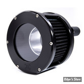 -  FILTRE A AIR FEULING - MILWAUKEE EIGHT SOFTAIL 18UP /  TOURING 2017UP - BA RACE SERIES AIR CLEANER KIT - CLEAR COVER - FILTRE NOIR / ANODISE NOIR - 5524