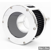 -  FILTRE A AIR FEULING - MILWAUKEE EIGHT SOFTAIL 18UP /  TOURING 2017UP - BA RACE SERIES AIR CLEANER KIT - CLEAR COVER - FILTRE NOIR / CHROME - 5528