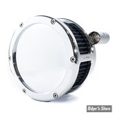 FILTRE A AIR FEULING - BIGTWIN 84/99 - STANDARD BA AIR CLEANER KIT - STANDARD BA AIR CLEANER KIT - SOLID COVER - FILTRE NOIR / CHROME - 5567