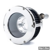FILTRE A AIR FEULING - BIGTWIN 84/99 - STANDARD BA AIR CLEANER KIT - STANDARD BA AIR CLEANER KIT - CLEAR COVER - FILTRE NOIR / CHROME - 5568