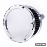 -  FILTRE A AIR FEULING - MILWAUKEE EIGHT SOFTAIL 18UP /  TOURING 2017UP - STANDARD BA AIR CLEANER KIT - SOLID - FILTRE NOIR / CHROME - 5537