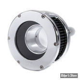 -  FILTRE A AIR FEULING - MILWAUKEE EIGHT SOFTAIL 18UP /  TOURING 2017UP - STANDARD BA AIR CLEANER KIT - CLEAR COVER - FILTRE NOIR / CHROME - 5538