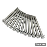 ECLATE J - PIECE N° 12 - VISSERIE DE CARTER MOTEUR - TOURING MILWAUKEE EIGHT 2017UP - OEM 10200343 - FEULING - INOX - 3032