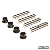 Goujon d echappement - OEM 16715-83 / 7593 - Le jeu de 4 avec écrous - FEULING ARP - INOX