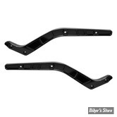 ECLATE O - PIECE N° 04 - JEU DE SABRES - OEM 59500860 / 59500863 /  59500999 / 59500998 - VITY'S DESIGN - LOW RIDER FENDER STRUTS - AVEC PERÇAGES - NOIR - FMSL001BLA