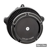 FILTRE A AIR - A.NESS - MILWAUKEE EIGHT TOURING 117"/121"  2023UP - STAGE 1 BIG SUCKER AIR CLEANER KIT - CACHE ALUMINIUM : BEVELED / NOIR - 600-305