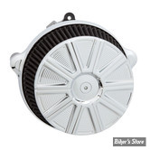 FILTRE A AIR - A.NESS - MILWAUKEE EIGHT TOURING 117"/121"  2023UP - STAGE 1 BIG SUCKER AIR CLEANER KIT - CACHE ALUMINIUM : 10 GAUGE / CHROME - 600-306