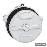 FILTRE A AIR - A.NESS - MILWAUKEE EIGHT TOURING 117"/121"  2023UP - STAGE 1 BIG SUCKER AIR CLEANER KIT - CACHE ALUMINIUM : KNUCKLE / CHROME - 600-308