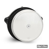 FILTRE A AIR - A.NESS - MILWAUKEE EIGHT TOURING 117"/121"  2023UP - STAGE 1 BIG SUCKER AIR CLEANER KIT - CACHE ACIER : INOX - 600-310