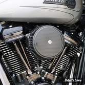 FILTRE A AIR - A.NESS - MILWAUKEE EIGHT TOURING 117"/121"  2023UP - STAGE 1 BIG SUCKER AIR CLEANER KIT - CACHE CARBON COVER - 600-311