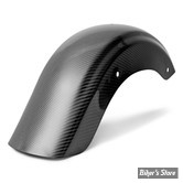 GARDE BOUE ARRIÈRE -  FLHX/FLTRX/FLHRS 14UP - TOMMY & SONS - CARBON FIBER STOCK STYLE REAR FENDER WOVEN - CARBONE TISSÉ