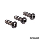 KIT VISSERIE DE CACHES LATÉRAUX - OEM 3033 - SOFTAIL M8 2018UP - SCREWS4BIKES - INOX POLI -  SA.HD.1.swm