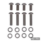 ECLATE O - PIECE N° 05 - KIT VISSERIE DE SABRES ET DE GB AR - SOFTAIL M8 2018UP - OEM 10200521 / 3056 - Screws4Bikes - INOX POLI - FS.HD.4.va