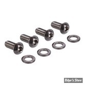 ECLATE O - PIECE N° 04B - KIT VISSERIE DE GARDE BOUE AVANT - OEM 10200661 - SOFTAIL FXLRS 2020UP - SCREWS4BIKES - INOX POLI - FF.HD.9.sw