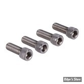VISSERIE DE PLATINE DE RISERS - OEM 3494A - 5/16-18 X 7/8" UNC - SCREWS4BIKES - INOX POLI -  LK.HD.2.va