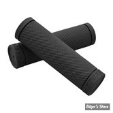 POIGNEES CAOUTCHOUC - ∅ 1" / 25,40MM - DAYTONA - BASE - NOIR - 709126