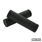 POIGNEES CAOUTCHOUC - ∅ 1" / 25,40MM - DAYTONA - KAWA - NOIR - 709128