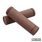 POIGNEES CAOUTCHOUC - ∅ 1" / 25,40MM - DAYTONA - KAWA - MARRON - 709129