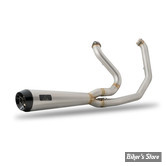  ECHAPPEMENT MALPARIDOS - SOFTAIL MILWAUKEE EIGHT FLDE / FLFB / FLHC / FLSB / FLSL / FXBB / FXFB / FXLR / FXST 2018UP - 2-1 EXHAUST SYSTEM - FINITION : BRUSHED - MPS74E4E5S