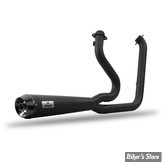  ECHAPPEMENT MALPARIDOS - DYNA 2006/2017 - 2-1 EXHAUST SYSTEM - FINITION : NOIR - MPD746SB