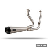  ECHAPPEMENT MALPARIDOS - DYNA 2006/2017 - 2-1 EXHAUST SYSTEM - FINITION : BRUSHED - MPD74R6SS
