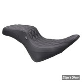 - SELLE DUO - SOFTAIL FXBR 23UP - MUSTANG - Squareback 2-up - DOUBLE DIAMOND - NOIR / COUTURES : NOIR - 86006