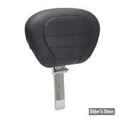 SELLE SOLO - SOFTAIL FXBR 23UP - MUSTANG - Touring solo seat  - DOSSERET PILOTE POUR SELLE MCS709302 - NOIR / COUTURES : NOIR - 89023