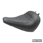 SELLE SOLO - SOFTAIL FXBR 23UP - MUSTANG - WIDE TRIPPER - DIAMOND NOIR / COUTURES : NOIR - 85033
