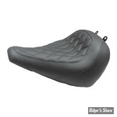 SELLE SOLO - SOFTAIL FXBR 23UP - MUSTANG - WIDE TRIPPER  - DIAMOND NOIR / COUTURES : NOIR - 89027