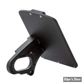 PLAQUE LATERALE - 180 X 200 / ALLEMAGNE - SPORSTER S 21UP - RICK'S MOTORCYCLES - Side mount license plate kit LED - FORMAT : 180 MM X 200 MM - NOIR MAT - 36-1040200-SM