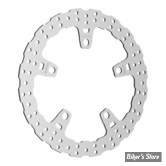 DISQUE AVANT - 14" - OEM 41500158A - RICK'S MOTORCYCLES front Wave brake disc 14" - COTÉ GAUCHE OU  DROIT - ACIER INOX - 20-W41500158A-355