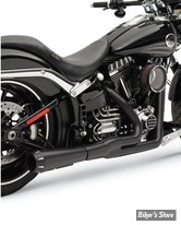 ECHAPPEMENT BASSANI - ROAD RAGE 2EN1 - SOFTAIL FXSB/SE 13/17 / FXCW/C 08/11 FXSTSSE 2009 - COURT/NOIR