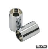 EXTENSIONS DE RISERS - POUR DIAMETRE DE RISERS / GUIDON DE 32,00MM (1 1/4") - HAUTEUR : 38.00MM (1 1/2") - DESIGN STRAIGHT - CHROME