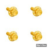 - KIT VISSERIE DE PARE BRISE - TOURING ROAD GLIDE 2015UP - ARLEN NESS - TITANIUM 12-POINT WINDSHIELD BOLTS FOR ROAD GLIDE - GOLD - 300-817