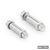 ECLATE J - PIECE N° 30 - VISSERIE DE REPOSES PIEDS - OEM 4721 / 7778 - ARLEN NESS - TITANIUM - POLI