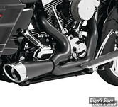 - ECHAPPEMENT FREEDOM PERFORMANCE - SHORTY - 2EN1 - DYNA 06/17 - COMBAT - NOIR / CHROME - HD00553