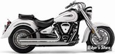 ECHAPPEMENT COBRA - SPEEDSTER - SLASH DOWN - YAMAHA 1700 XV ROAD STAR S 08/13 - CHROME