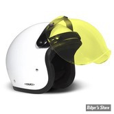 DMD - VISIERE POUR CASQUE JET - FLIP UP BUBBLE - COULEUR : JAUNE