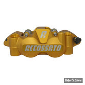 ETRIER RADIAL - ENTRE AXES : 108MM - ETRIER AVANT ACCOSSATO - 4-PISTONS - 108MM MONOBLOCK RADIAL BRAKE CALIPER - COTÉ : DROIT - OR