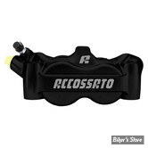 ETRIER RADIAL - ENTRE AXES : 100MM - ETRIER AVANT ACCOSSATO - 4-PISTONS - 100MM MONOBLOCK RADIAL BRAKE CALIPER - COTÉ : GAUCHE - NOIR