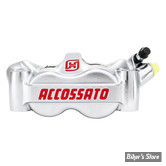 ETRIER RADIAL - ENTRE AXES : 100MM - ETRIER AVANT ACCOSSATO - 4-PISTONS - 100MM MONOBLOCK RADIAL BRAKE CALIPER - COTÉ : DROIT - ARGENT