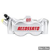 ETRIER RADIAL - ENTRE AXES : 100MM - ETRIER AVANT ACCOSSATO - 4-PISTONS - 100MM MONOBLOCK RADIAL BRAKE CALIPER - COTÉ : GAUCHE - ARGENT