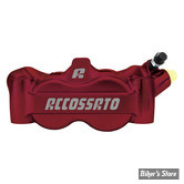 ETRIER RADIAL - ENTRE AXES : 100MM - ETRIER AVANT ACCOSSATO - 4-PISTONS - 100MM MONOBLOCK RADIAL BRAKE CALIPER - COTÉ : DROIT - ROUGE